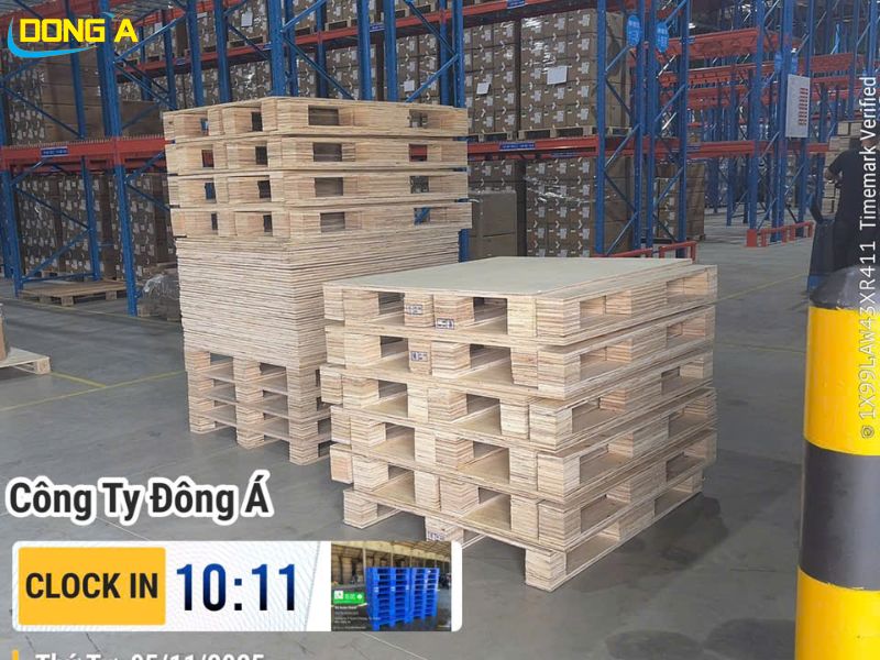 Giao Pallet ván rps cho công ty điện tử tại Visip Nghệ An