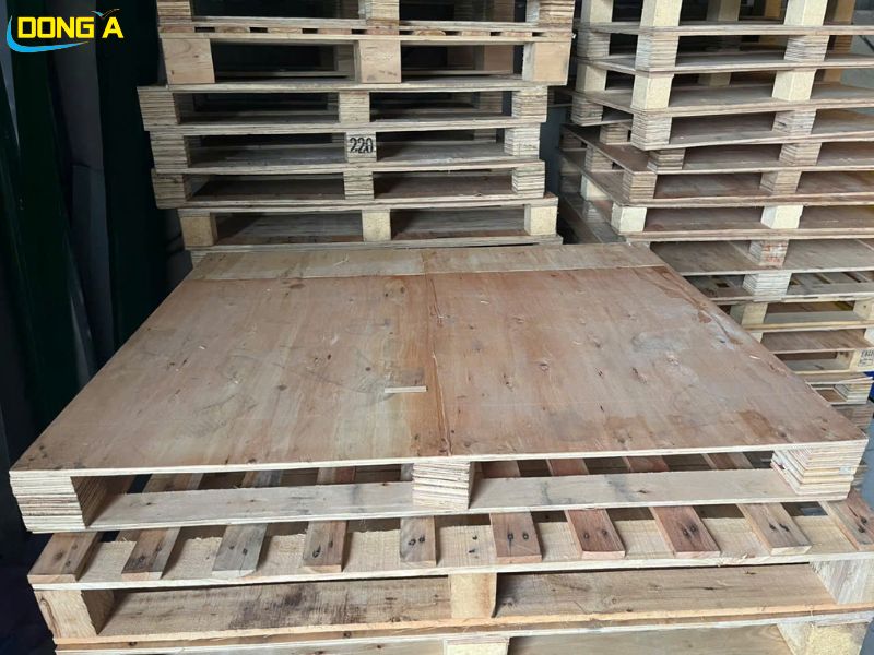 Pallet Ván Ép Cũ 1000x1200x112mm | Giải Pháp Tiết Kiệm, Tối Ưu Chi Phí