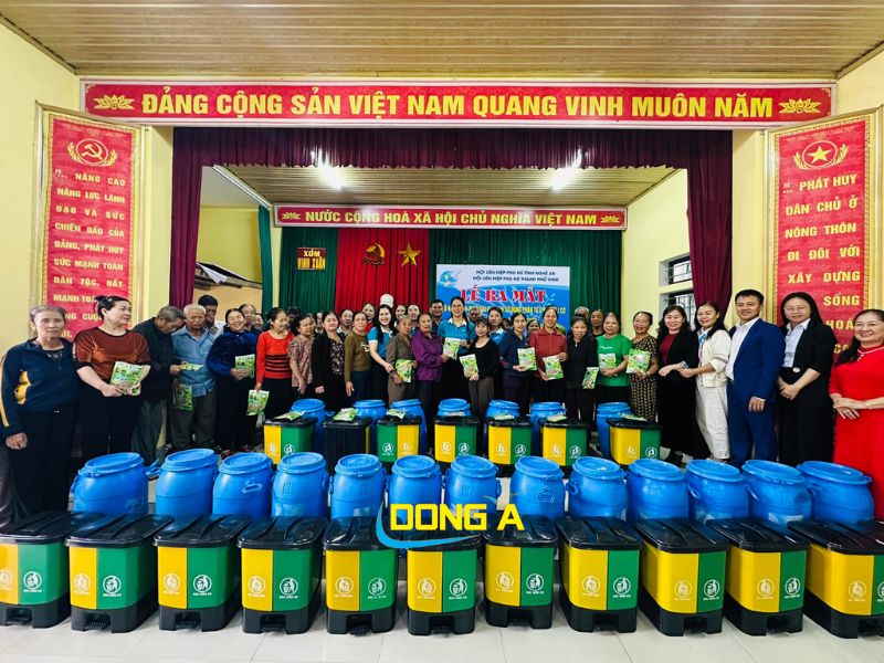 Thùng rác ủ phân 50l