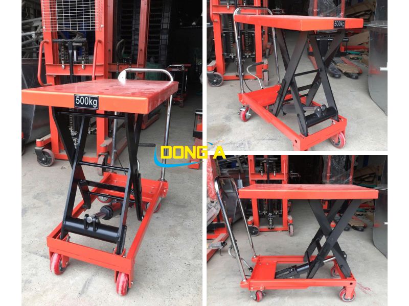 Xe Nâng Chậu Cảnh 500kg – Thiết Bị Không Thể Thiếu Cho Nhà Vườn Hiện Đại