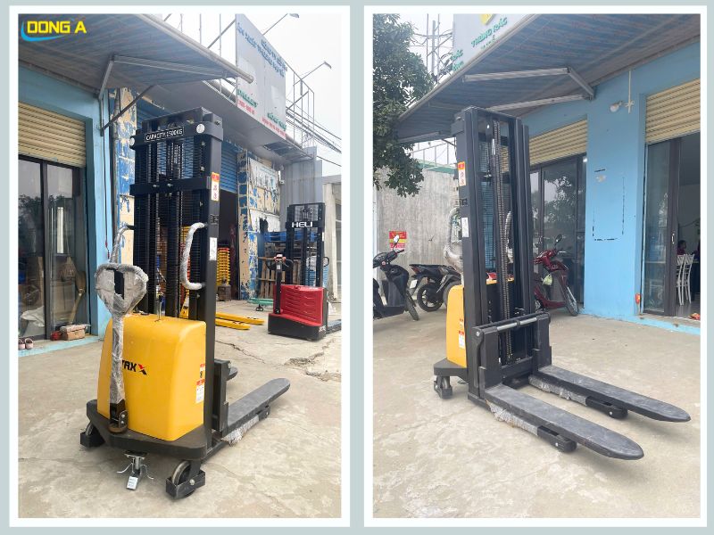 Xe nâng điện đứng lái - Hàng luôn sẵn tại kho