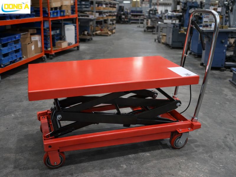 Xe Nâng Bàn 800kg - Giải Pháp Nâng Hạ Tối Ưu Cho Doanh Nghiệp & Kho Xưởng