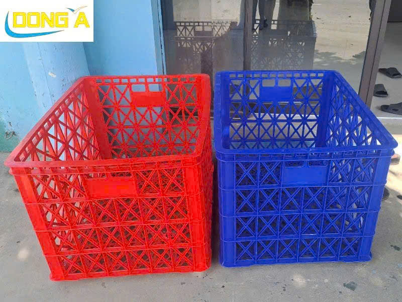 Sóng hở 8 bánh - Sọt cỡ đại chở hàng siêu tiện lợi