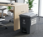 Thùng rác nhựa đạp chân BAIYUN 30L
