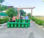 Cung cấp thùng rác cho chương trình nông thôn mới tại Nghệ An – Hà Tĩnh