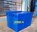 Thùng nhựa có nắp - Sóng bít BPGAL-36S có nắp
