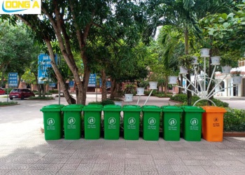 Thùng rác Nghệ An giá tốt – Đa dạng mẫu mã, giao hàng tận nơi | Đông Á