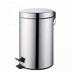 Thùng rác inox đạp chân 12L