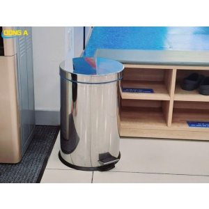 Thùng rác inox đạp chân 20L