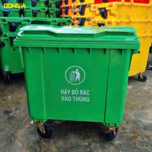 Thùng Rác Nhựa 1100 Lít