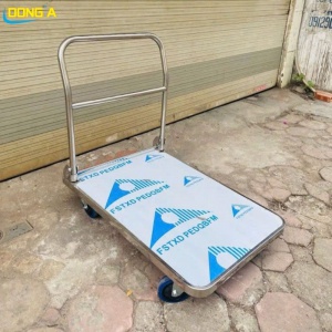 Xe đẩy hàng inox 300kg