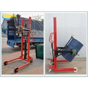 Xe nâng quay đổ phuy 350kg