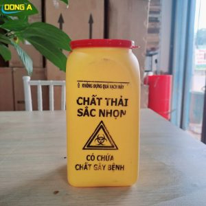 Hộp đựng vật sắc nhọn y tế 1,5 lít