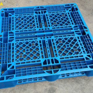 Pallet nhựa liền khối 1100x1100x150mm (PL1150-2)