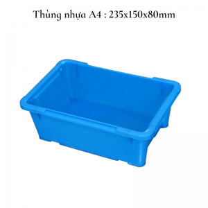 Khay nhựa đặc A4