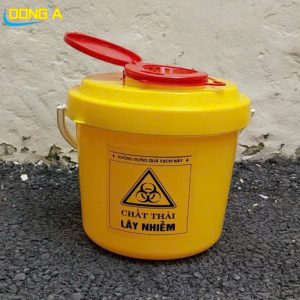 Hộp đựng bơm kim tiêm 5 lít