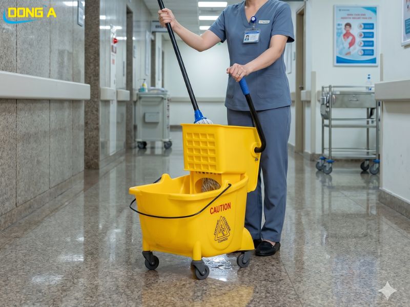 Xe Vắt Móp Đơn 32 Lít