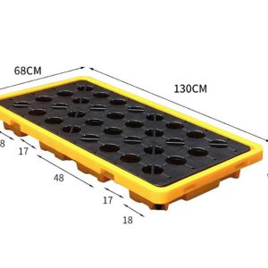 Pallet nhựa chống tràn dầu 1300x680x150mm