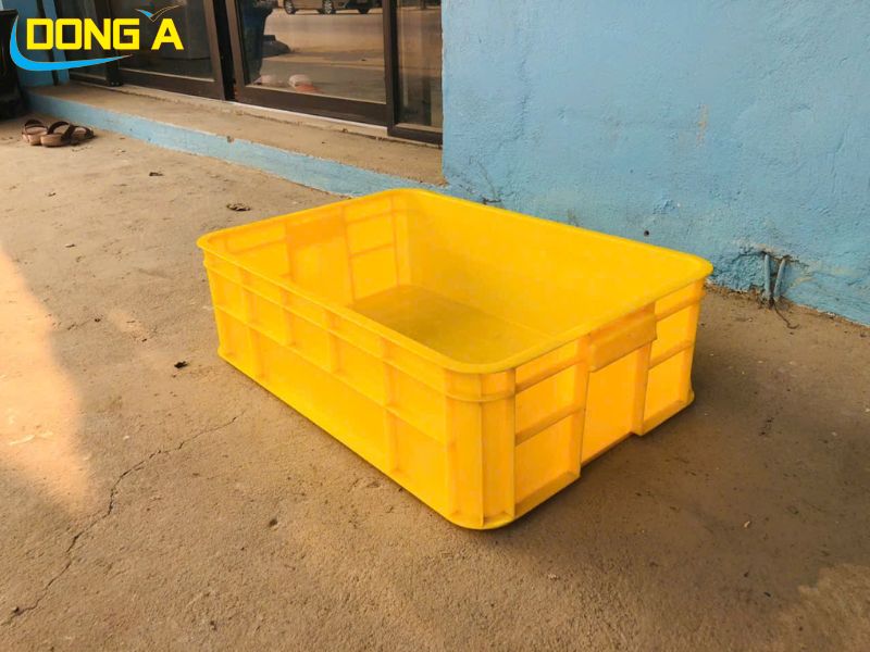 Sóng bít 1T9 - Thùng nhựa 4 sóng bít thấp 19cm