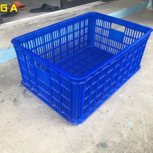 Thùng nhựa 4 sóng hở cao - sóng nhựa hở cao 25cm
