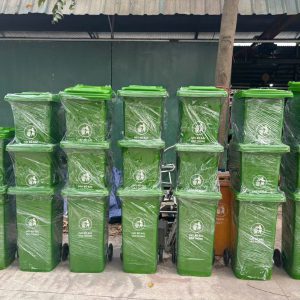 Thùng rác nhựa composite 120l