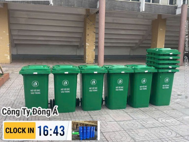 Giá thùng rác công nghiệp 240 lít bao nhiêu? Bảng giá mới nhất 2026